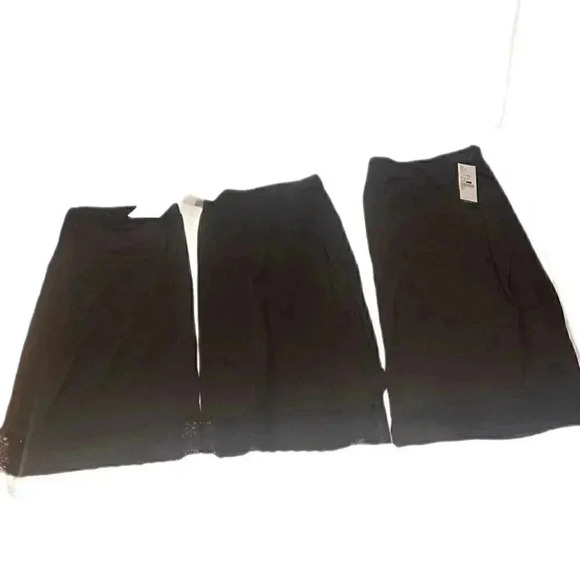 NWT lot of 3 assorted microfiber classic relaxed fit body foundation half slip S - Picture 2 of 2